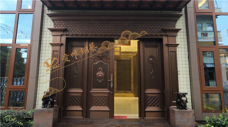 愛(ài)唯銅門(mén)別墅銅門(mén)